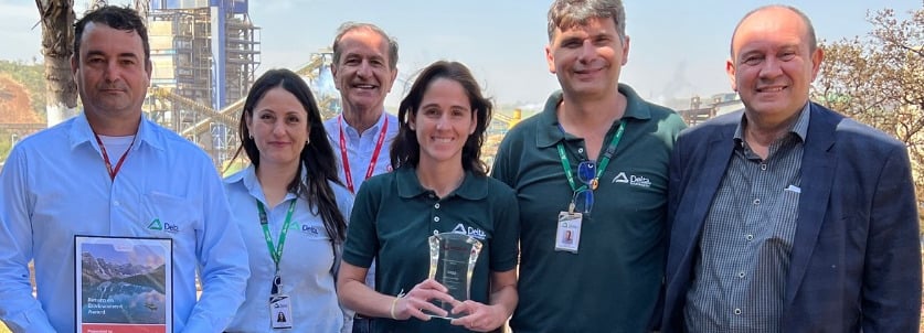 Veolia premia Delta Sucroenergia pelo Projeto de Otimização Energética com o Return On Environment Award