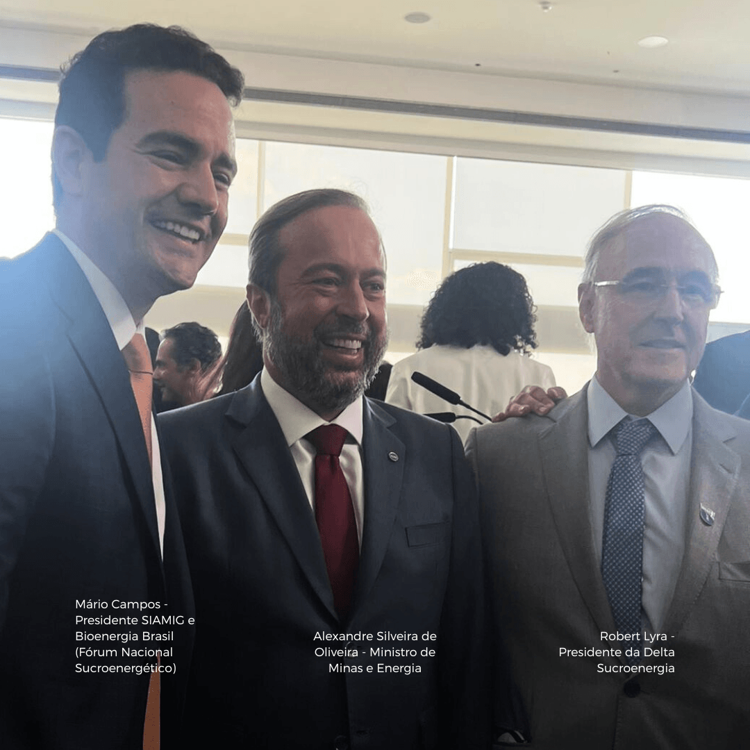 Presidente da Delta, Robert Lyra, marcou presença na cerimônia de assinatura do Projeto de Lei do Programa Combustível do Futuro