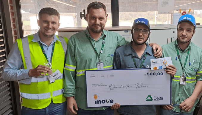 Ideias dos colaboradores da Delta são premiadas pelo projeto Inove