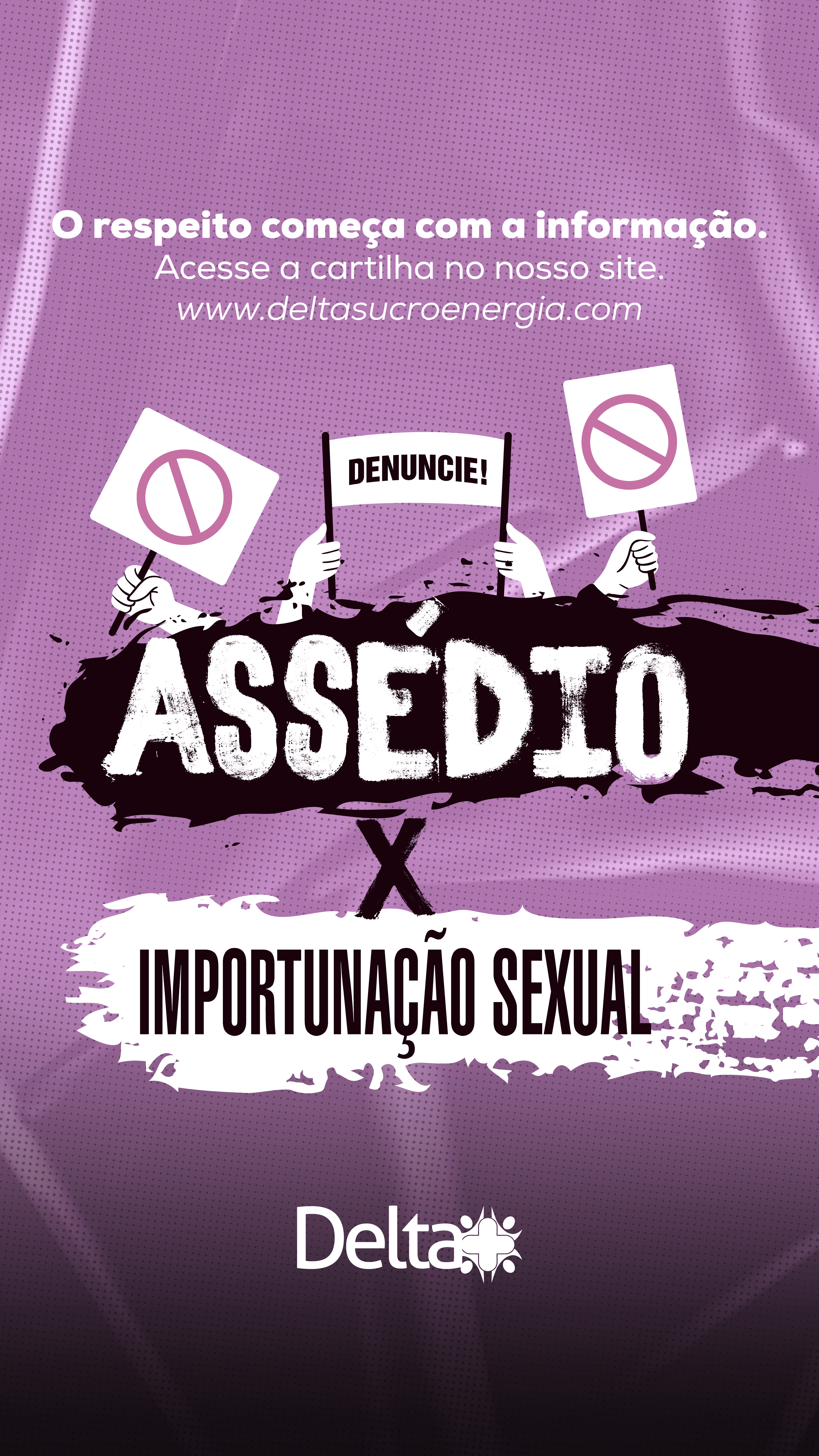 Cartilha sobre assédio e importunação sexual é lançada durante palestra realizada pela Delta Sucroenergia