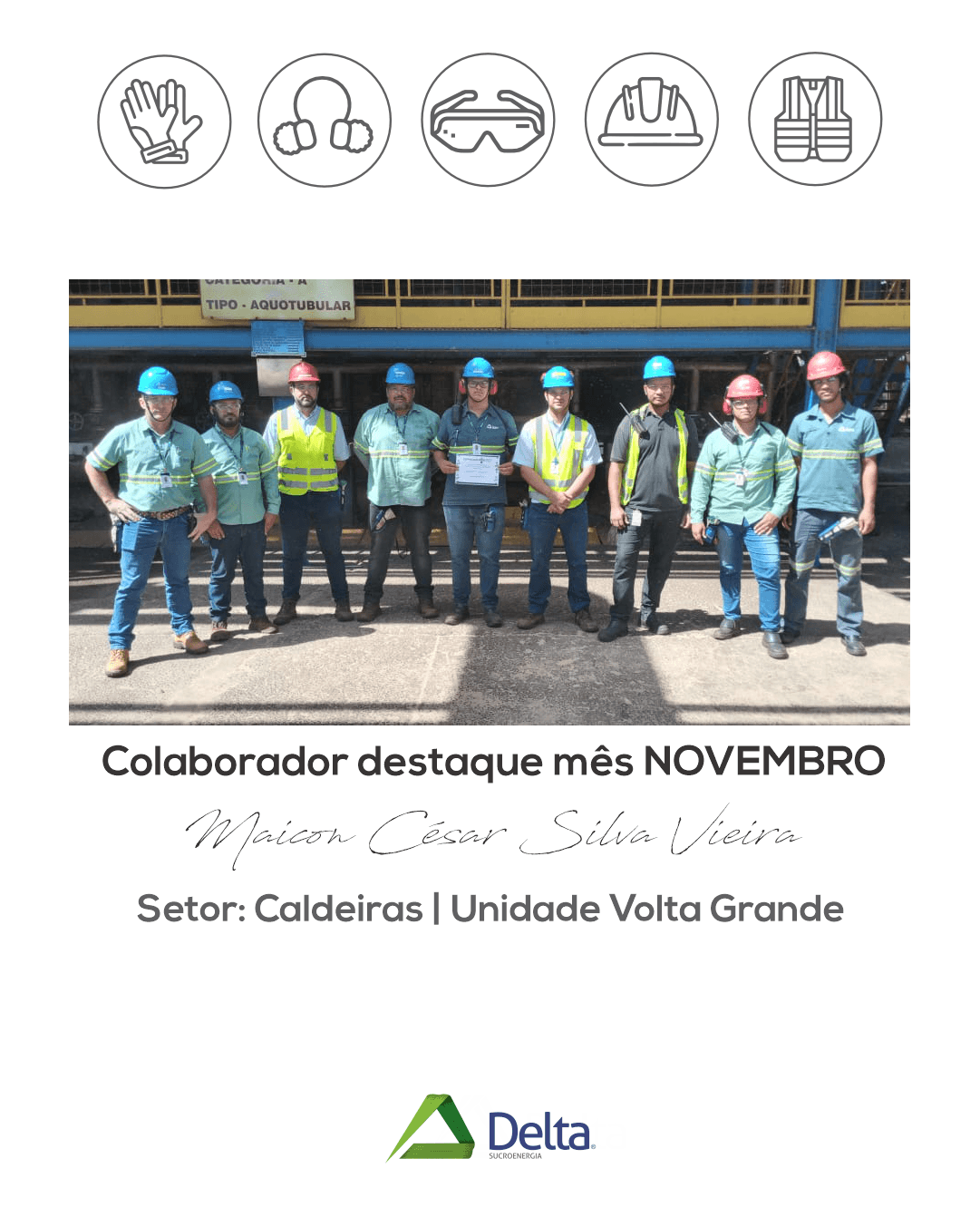 Colaboradores são reconhecidos pelo projeto “Segurança em Ação” 
