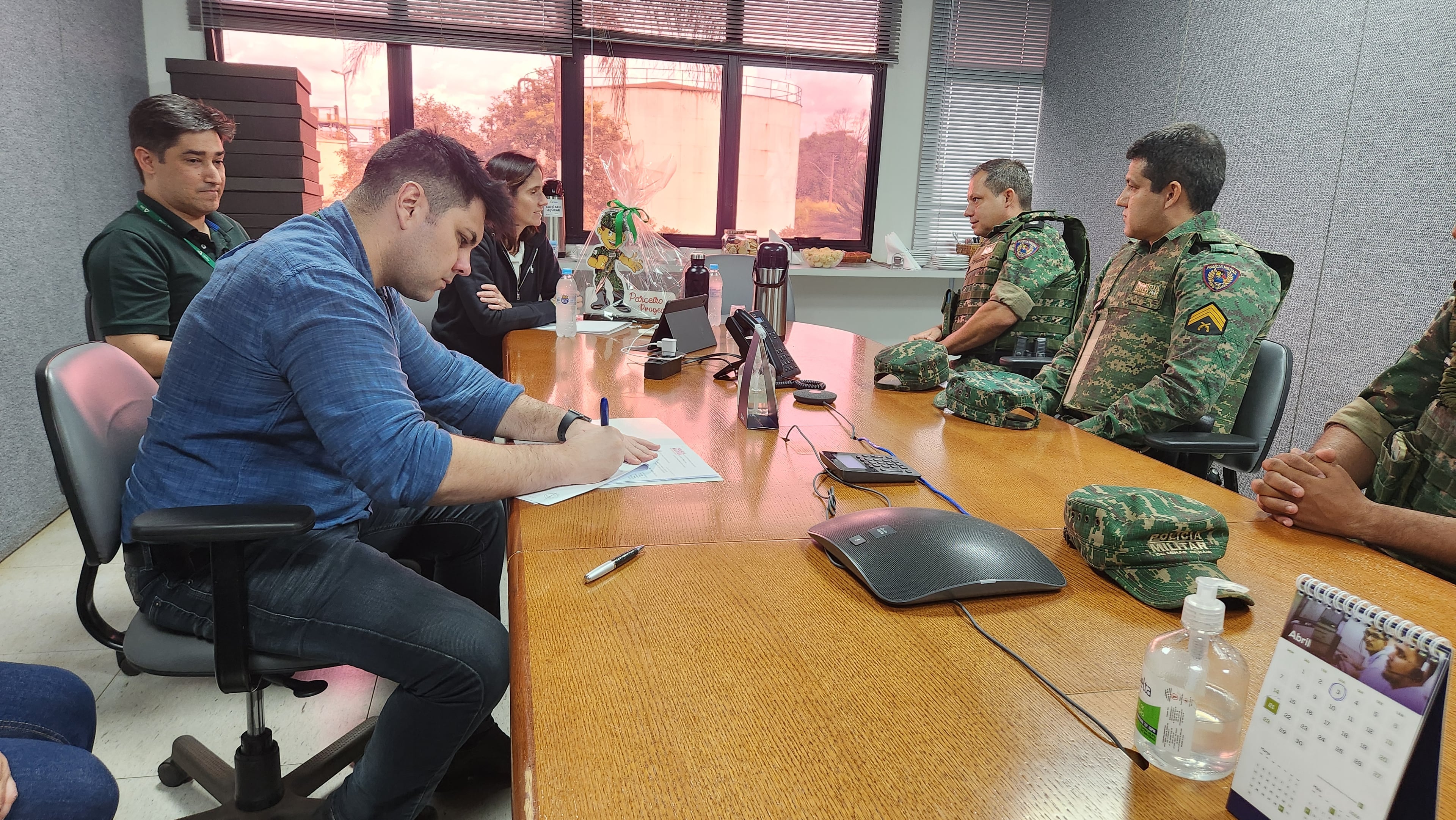 Delta Sucroenergia firma convênio com Polícia Militar de Minas Gerais