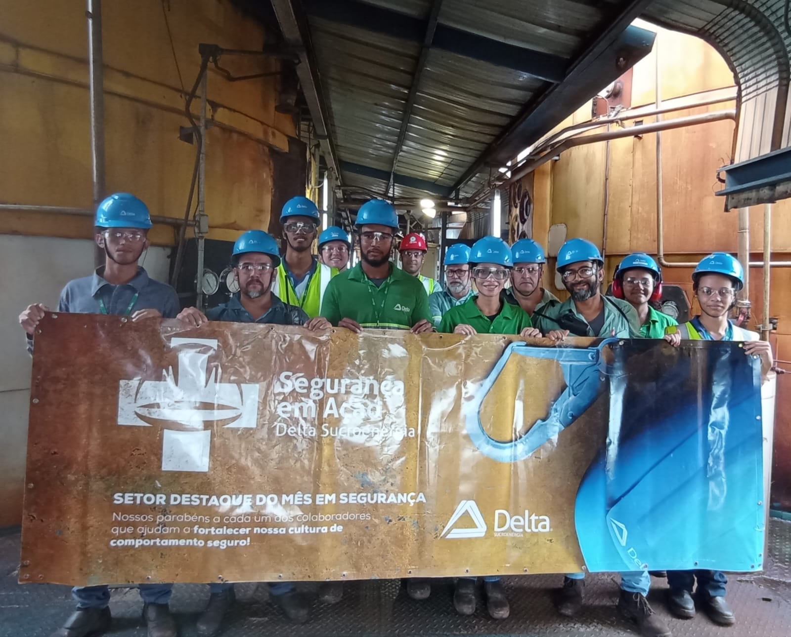 Colaboradores da Fabricação de Açúcar e Moendas são destaques do “Segurança em Ação” em março