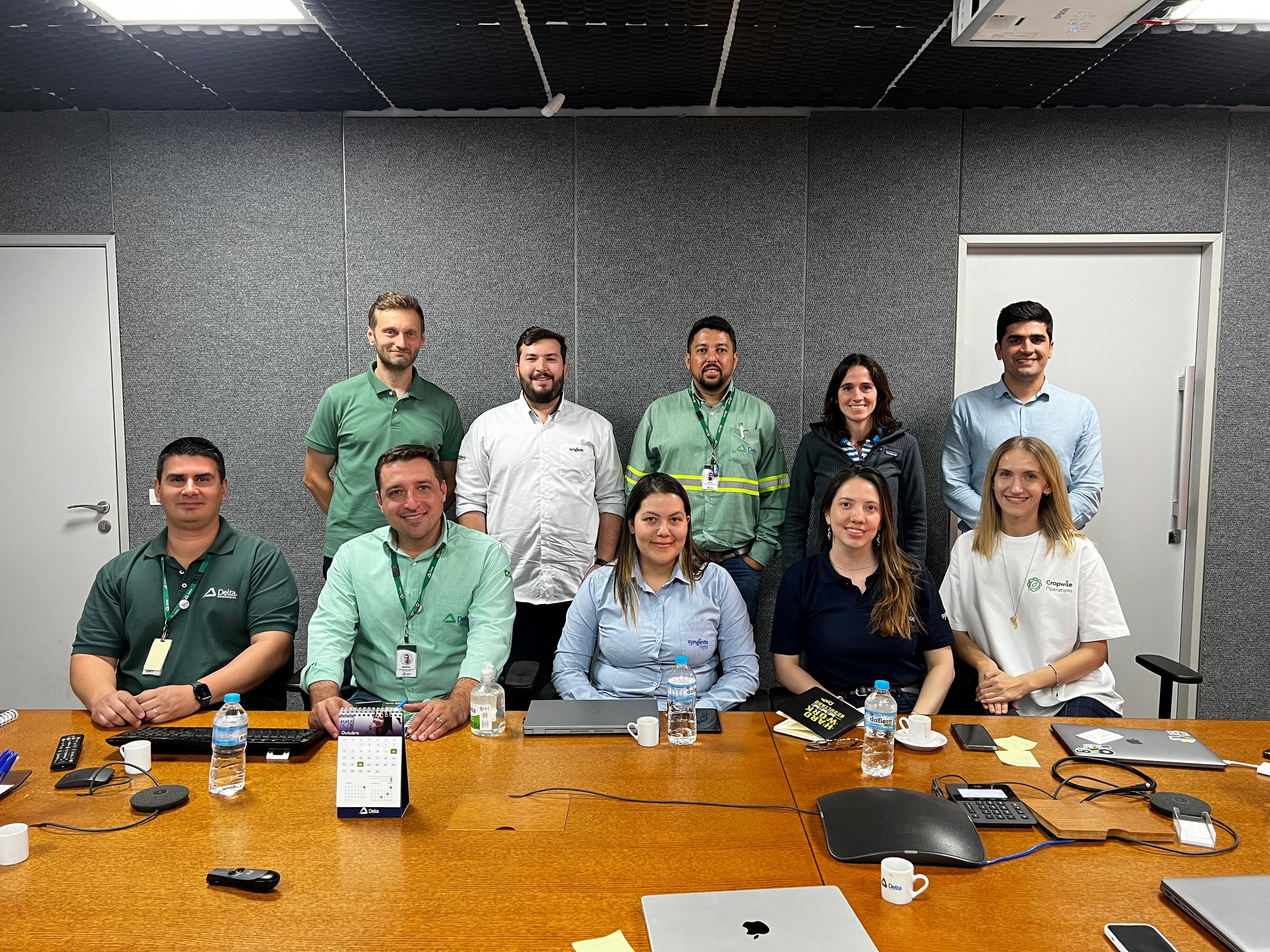 Comitiva internacional da Syngenta visita Unidade Delta