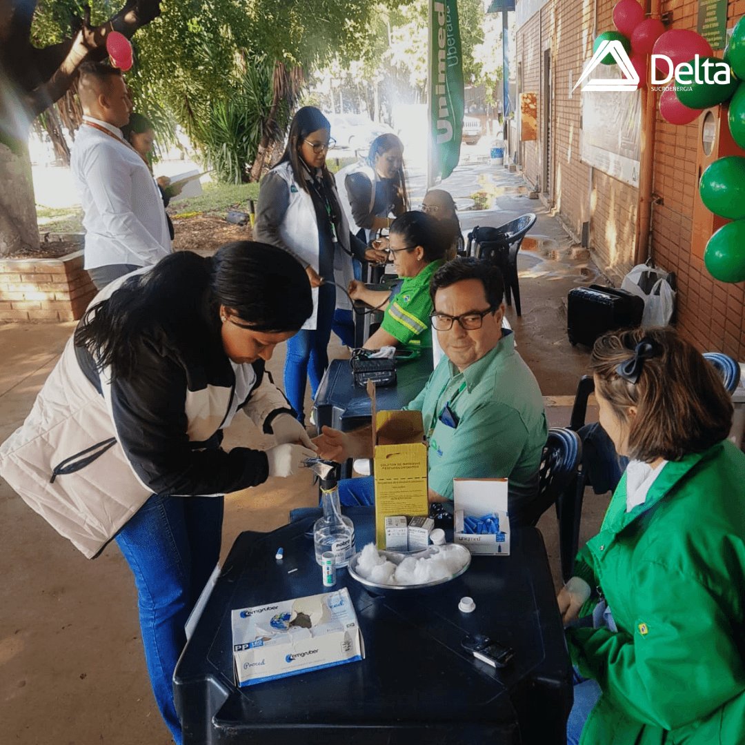 Delta realiza ação de rastreamento de hipertensão com seus colaboradores