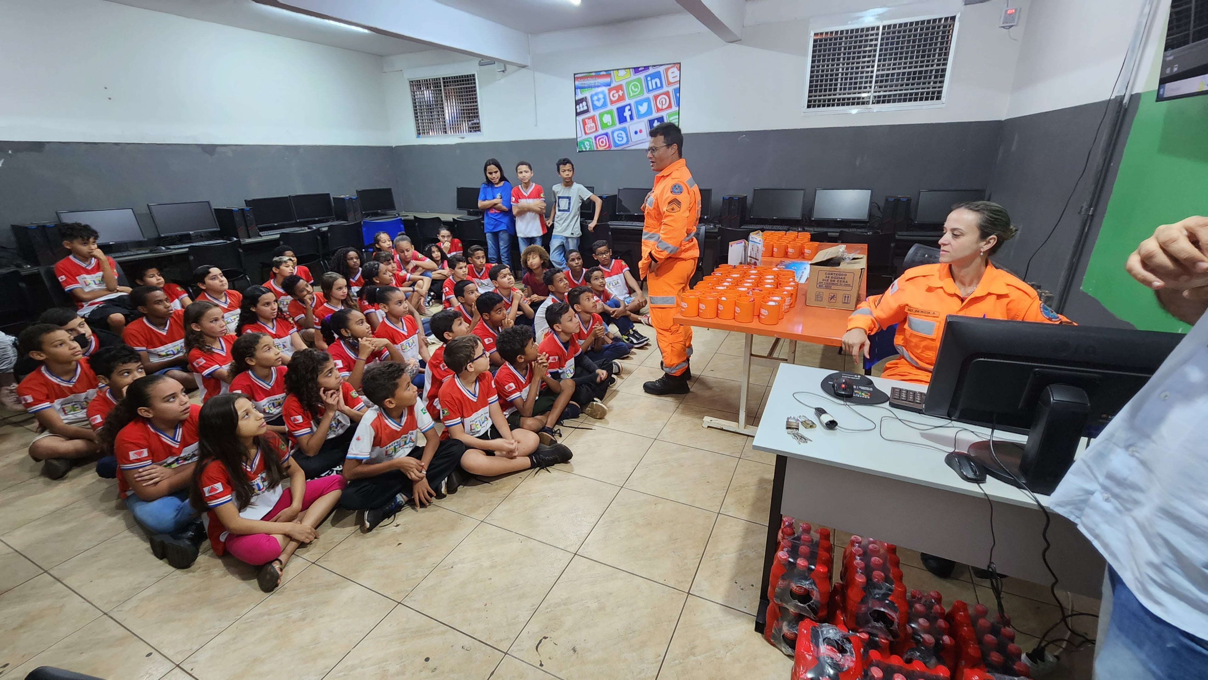 Campanha de Conscientização e Prevenção de Incêndios Rurais chega às escolas de Delta/MG