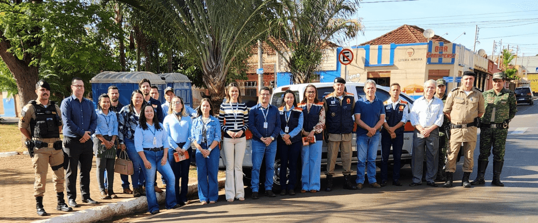 Delta participa de blitz educativa em Conceição das Alagoas