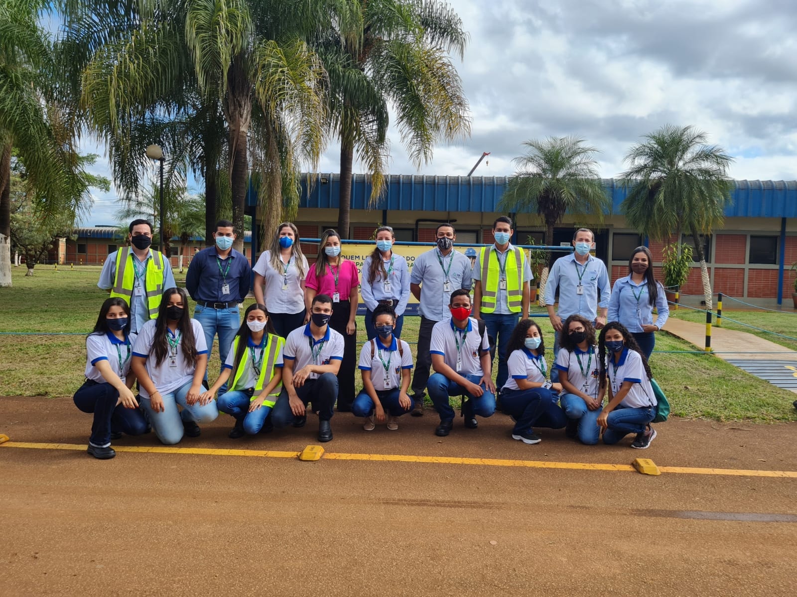 O Projeto Novas Energias recepciona os aprendizes da Guarda-Mirim de Conceição das Alagoas