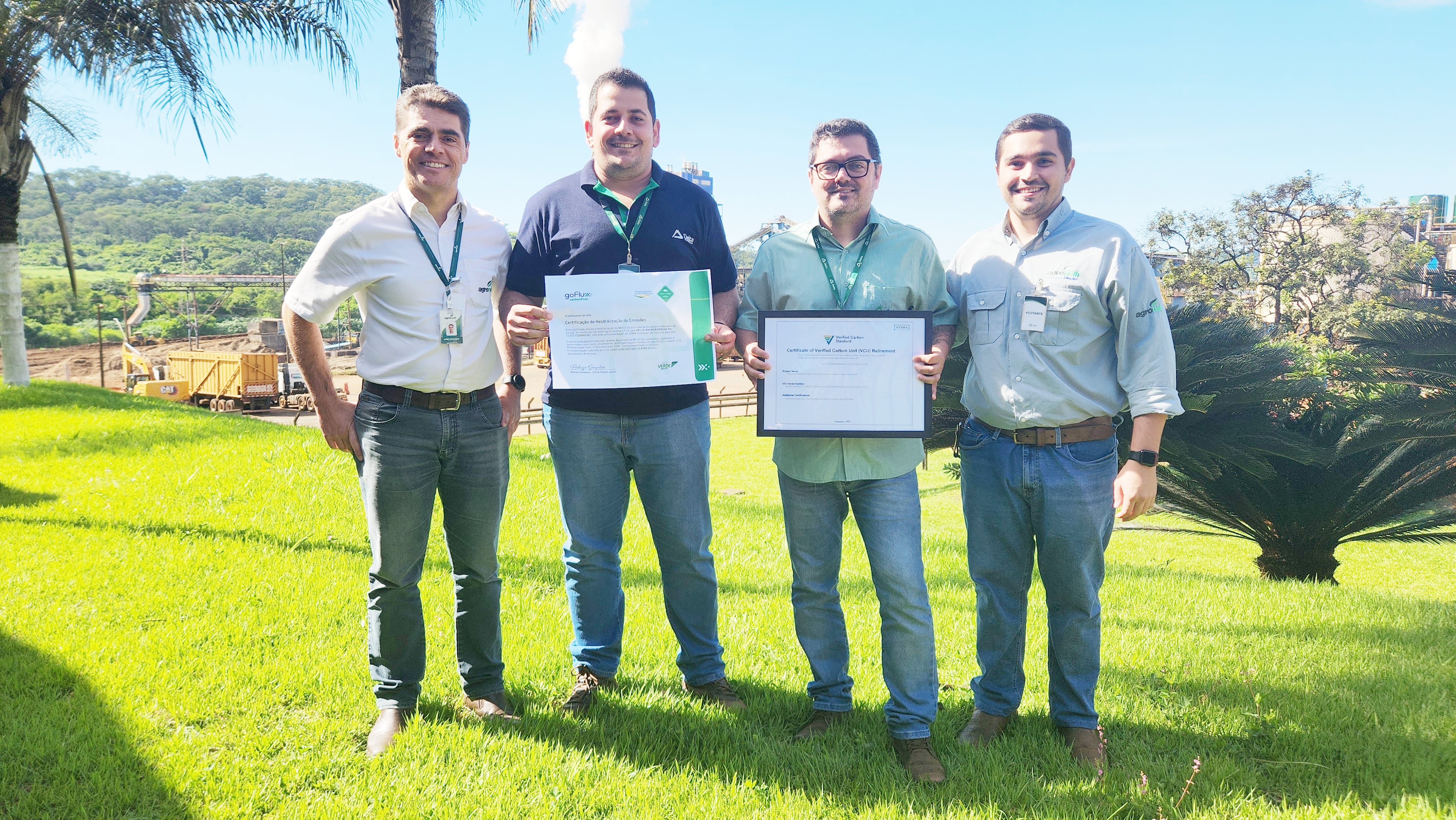 Delta recebe certificação ambiental em parceria com a Agronelli